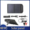 Zonnepaneel - zonnelader - dubbele uitgang - opvouwbaar - 60W - kitZonnepanelen
