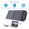 Paneles solaresPanel solar - cargador solar - doble salida - plegable - 60W - kit