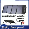 120 W Solarpanel - faltbares Schnellladegerät - für Telefon / Kamera / Laptop