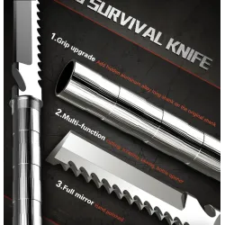 Pelle d'ingénierie multifonctionnelle - pliable - outil militaire / de survie - ensemble