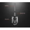 Multifunctional engineering shovel - foldable - military / survival tool - setSurvival tools
