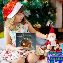 Jule-adventskalender - med armbåndlagingssett