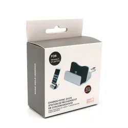 Universal oplader - dockingstation - til smartphone med micro USB stik
