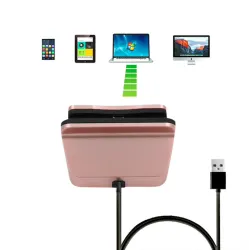 Universal oplader - dockingstation - til smartphone med USB-C stik