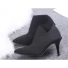 BotasBotines de tacón sin cordones - puntera en punta