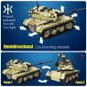 Char électrique militaire - télécommande - blocs de construction - jouet RC - 759 pièces