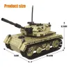 Juguetes R/CTanque eléctrico militar - control remoto - bloques de construcción - juguete RC - 759 piezas