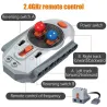 Juguetes R/CTanque eléctrico militar - control remoto - bloques de construcción - juguete RC - 759 piezas
