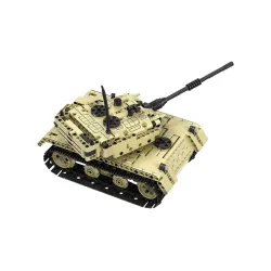 Char électrique militaire - télécommande - blocs de construction - jouet RC - 759 pièces