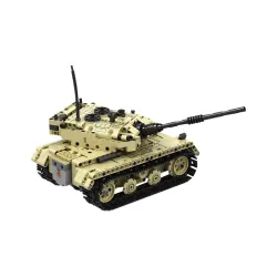 Char électrique militaire - télécommande - blocs de construction - jouet RC - 759 pièces