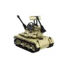 Char électrique militaire - télécommande - blocs de construction - jouet RC - 759 pièces