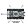 Military electric tank - building blocks - touch power switch - educational toy - 378 piecesConstruction