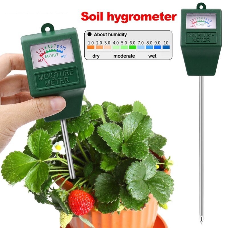 Higrometr glebowy - miernik wilgotności - tester pomiarowyOgród