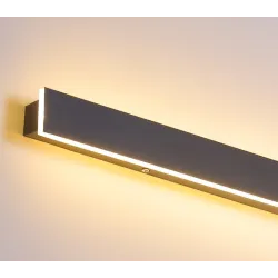 Waterdichte buitenwandlamp - lange aluminium LED-lampWandlampen