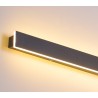 Applique da esterno impermeabile - lampada LED lunga in alluminio