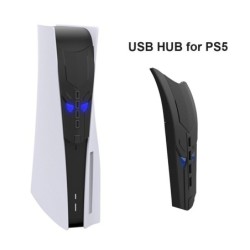 USB-keskitin PS5:lle - 4 porttia - jakaja - laajennus