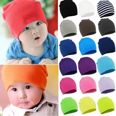 gorro infantil de algodão