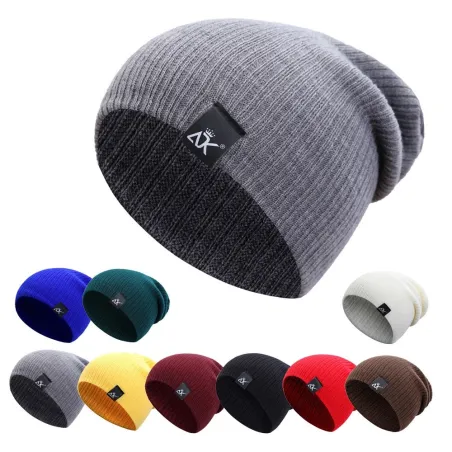 Bonnet d'hiver tricoté - bonnet unisexe