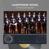 12 pouces - Amplificateur d'écran - Loupe en verre 3D avec haut-parleur Bluetooth - pour smartphone