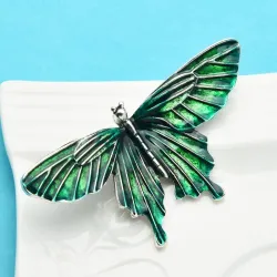 broche de borboleta de esmalte