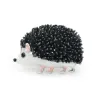 BrochesErizo de esmalte negro - broche