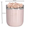 Cristal naturel - humidificateur d'air sans fil pour aromathérapie - avec lampe d'ambiance - diffuseur d'huiles essentielles