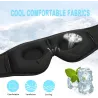 Maschera per dormire - con auricolare Bluetooth e microfono