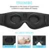 Sovende øyemaske - med Bluetooth-headset og mikrofon