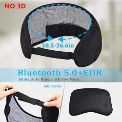 Sovende øyemaske - med Bluetooth-headset og mikrofon