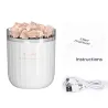 Natural crystal - aromatherapy wireless air humidifier - with atmosphere lamp - essential oil diffuserHumidifiers