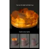 Natural crystal - aromatherapy wireless air humidifier - with atmosphere lamp - essential oil diffuserHumidifiers