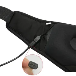 Sovende øyemaske - med Bluetooth-headset og mikrofon