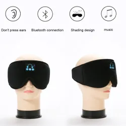 Sovende øyemaske - med Bluetooth-headset og mikrofon