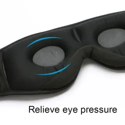 Sovende øyemaske - med Bluetooth-headset og mikrofon