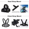 GoPro tilbehørssæt - montering - brystrem - stativadapter - flydende greb