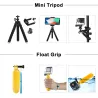 GoPro tilbehørssæt - montering - brystrem - stativadapter - flydende greb