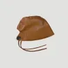 Bucket style hatt - varm vinter läder hatt - koreansk stil