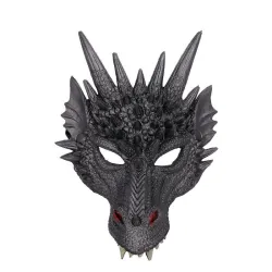 Masque d'Halloween - Visage de dragon 3D