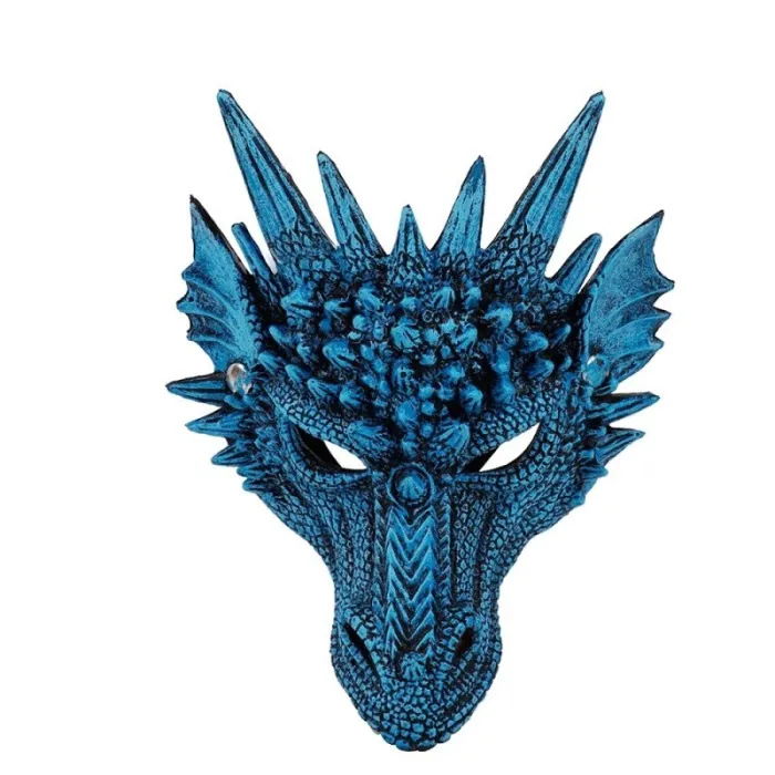 Masque d'Halloween - Visage de dragon 3D
