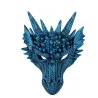 Masque d'Halloween - Visage de dragon 3D
