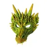 Masque d'Halloween - Visage de dragon 3D