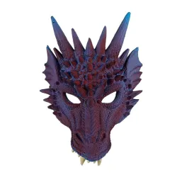 Maska Halloween - twarz smoka 3DMaski