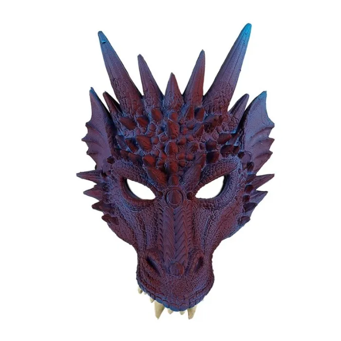 MáscaraMáscara de Halloween - cara de dragón 3D