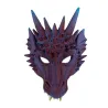 Halloween-Maske - 3D-Drachengesicht