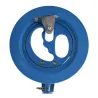 16cm kite reel - blauwe plastic grip - winderVliegers