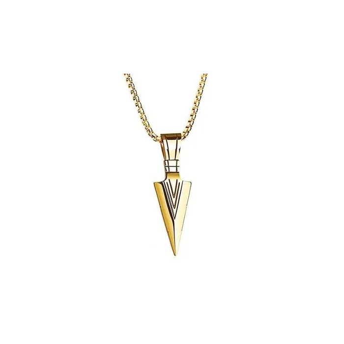 CollaresColgante de punta de flecha - collar estilo hip-hop