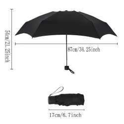 Outdoor & CampingMini paraguas de bolsillo plegable ligero - anti-UV