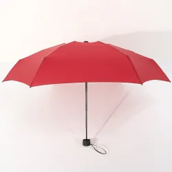 Mini lättvikts hopfällbart fickparaply - anti-UV