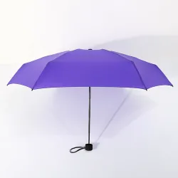 Mini lättvikts hopfällbart fickparaply - anti-UV