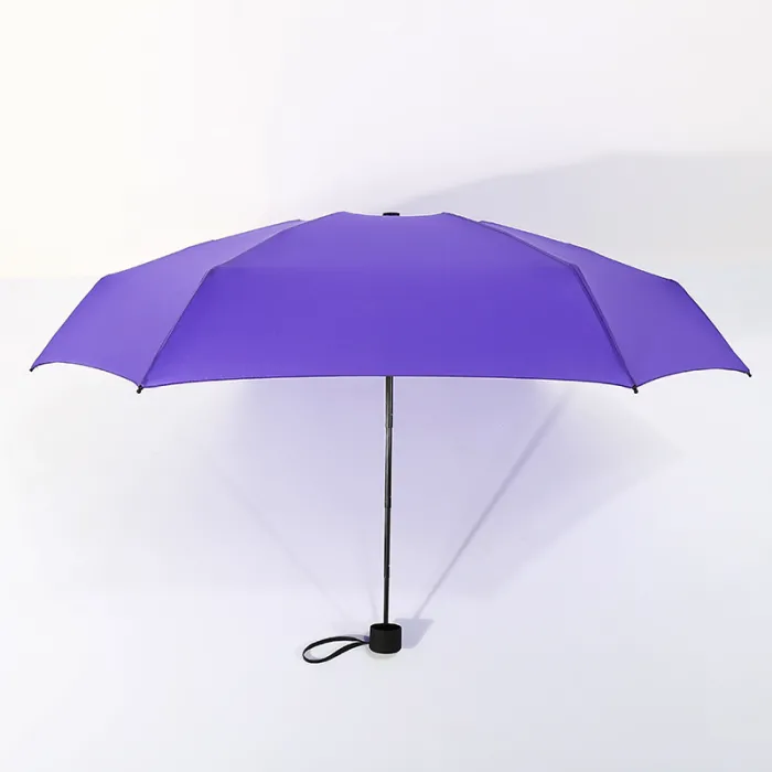 Mini lättvikts hopfällbart fickparaply - anti-UV